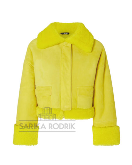 Sherling Jacket - Yellow