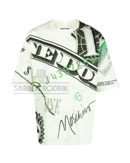 Polera Diseño Moschino - Ivory