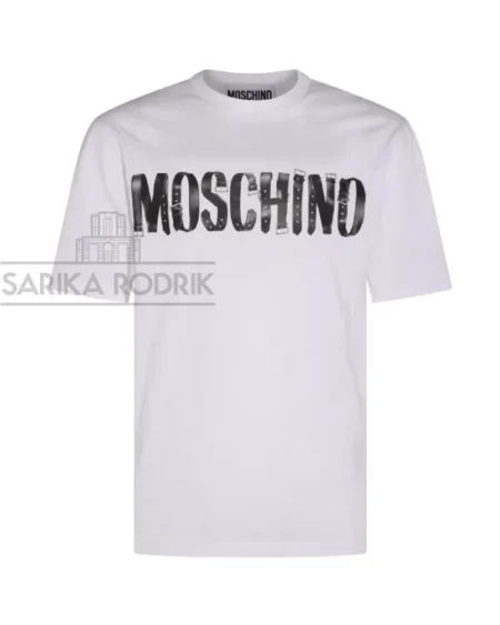Polera Logo - White