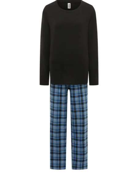 Pijama - Negro/Cuadros