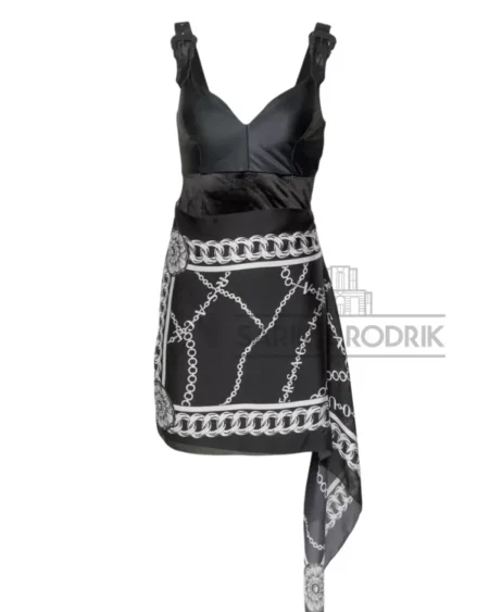 Vestido Pannel Necklace - Black