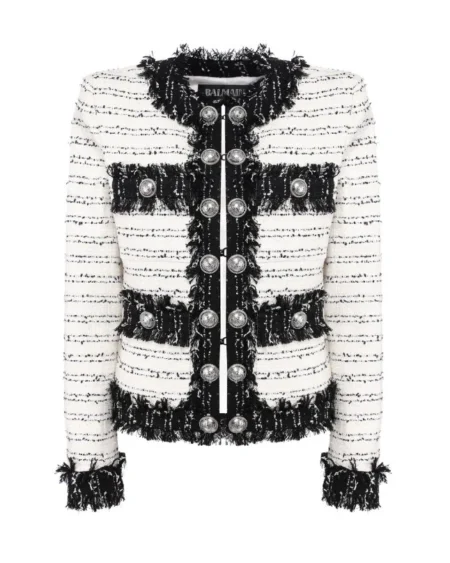 Blazer Blanco/Negro