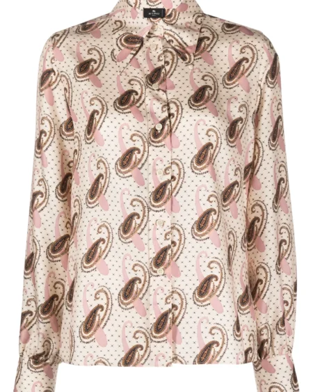 Camisa Crema/Rosada