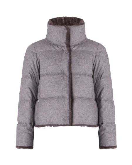 Parka Gris Claro