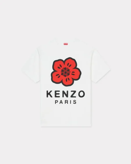 Camiseta Kenzo Boke Flower Blanca - 100% Algodón