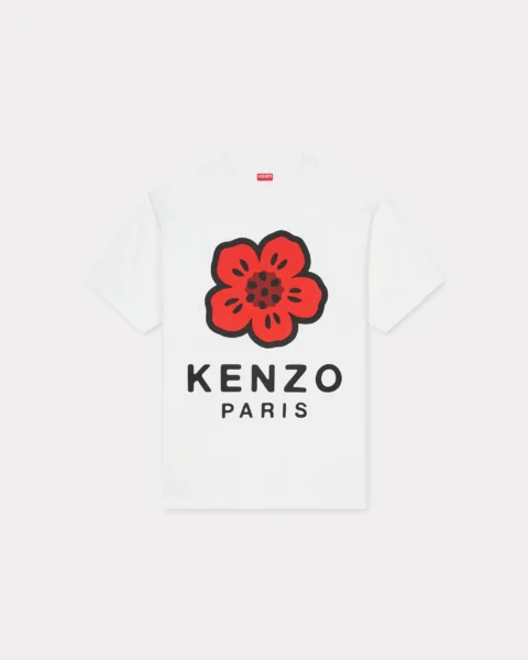 Camiseta Kenzo Boke Flower Blanca - 100% Algodón