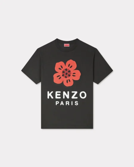 Camiseta Kenzo Boke Flower Negra - 100% Algodón