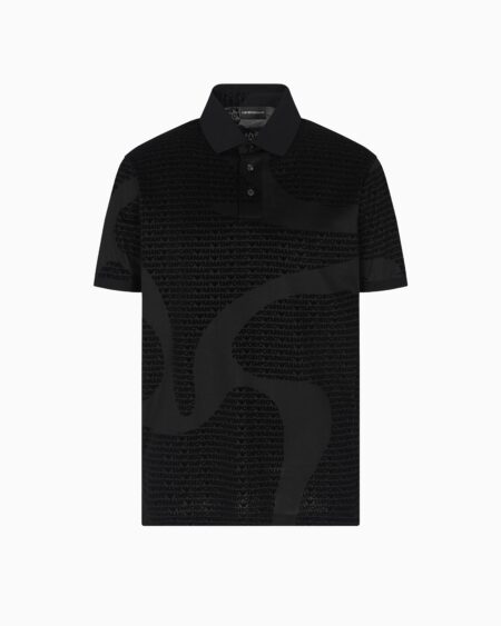 Polo Emporio Armani Hombre Logo 3D Relieve