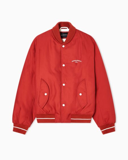 Chaqueta Bomber Emporio Armani Bordado Milano