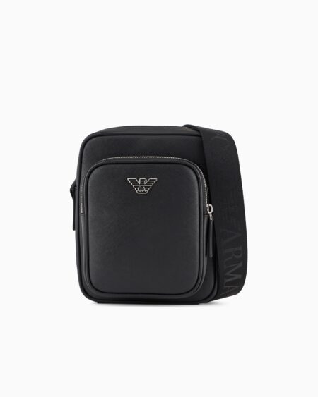 Bandolera Cuero Saffiano Emporio Armani