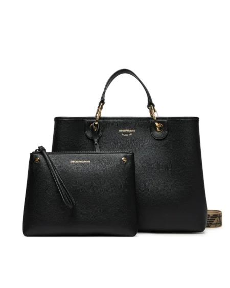 Tote Bag Emporio Armani con Correa Logo