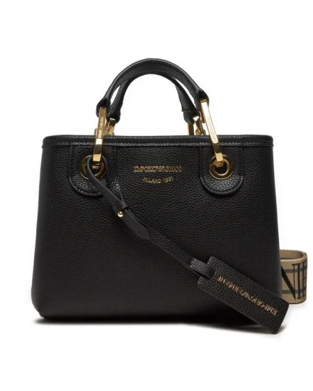 Tote Mediano Emporio Armani Negro