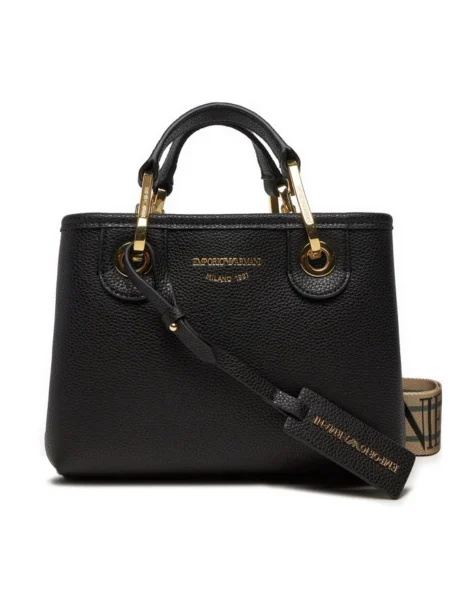 Tote Mediano Emporio Armani Negro