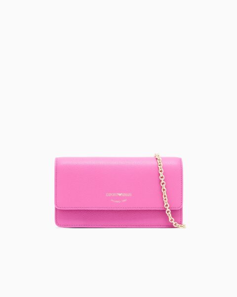 Mini Bolso Emporio Armani Fucsia con Cadena