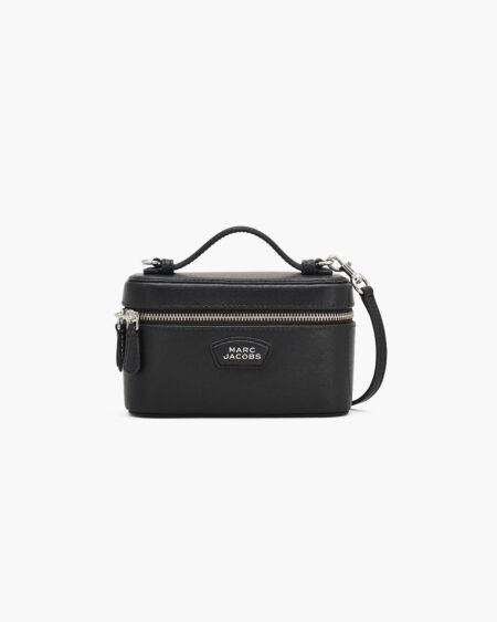Cartera The E W Vanity Bag Marc Jacobs Negra Estructurada
