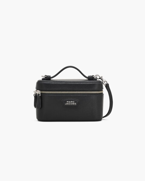 Cartera The E W Vanity Bag Marc Jacobs Negra Estructurada