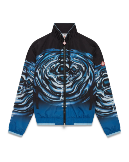 Chaqueta Casablanca Estampado Agua Azul Hombre