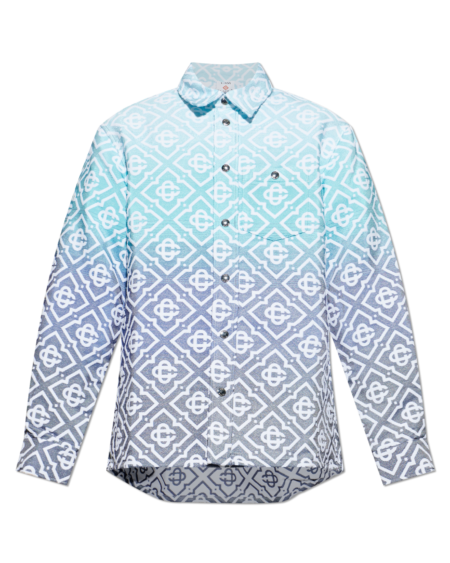 Sobrecamisa Casablanca Monogram Degradado Hombre