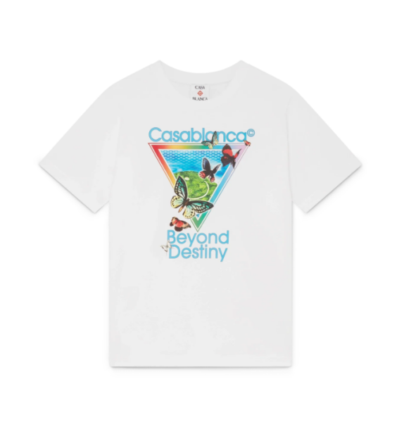 Camiseta Casablanca Beyond Destiny Blanca Hombre