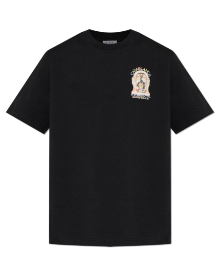 Camiseta Casablanca Essential Experience Negra Hombre