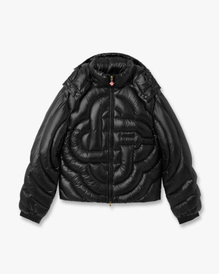 Parka Acolchada Casablanca Monogram Negra Hombre
