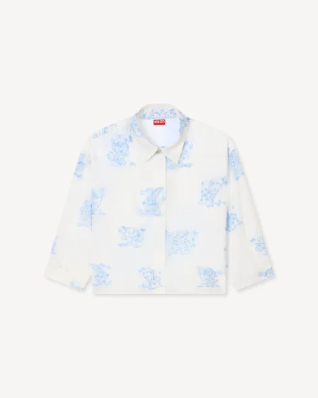 Camisa Kenzo Lucky Animals Blanca Mujer
