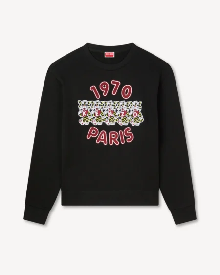 Sudadera Kenzo Lucky Tiger 1970 Negra