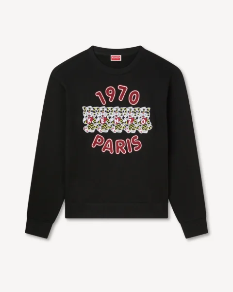 Sudadera Kenzo Lucky Tiger 1970 Negra