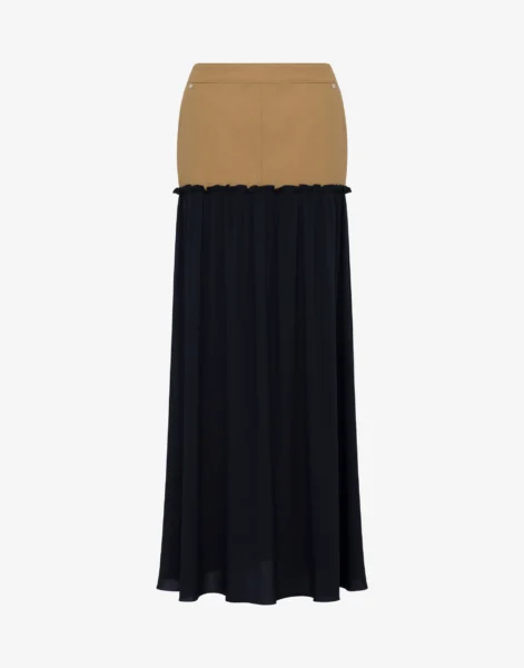 Falda de sarga Moschino Jeans