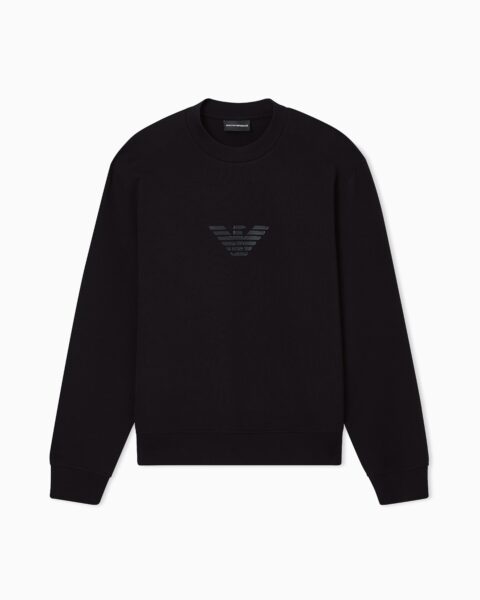 Sudadera Emporio Armani Logo Negra Hombre