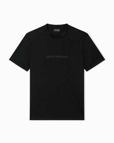 Camiseta Emporio Armani Logo Negra Hombre