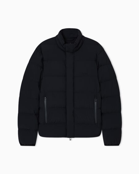 Chaqueta Puffer Emporio Armani Negra Hombre