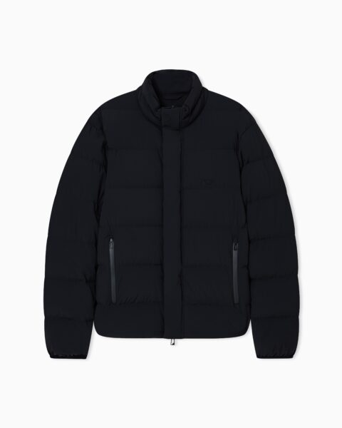 Chaqueta Puffer Emporio Armani Negra Hombre