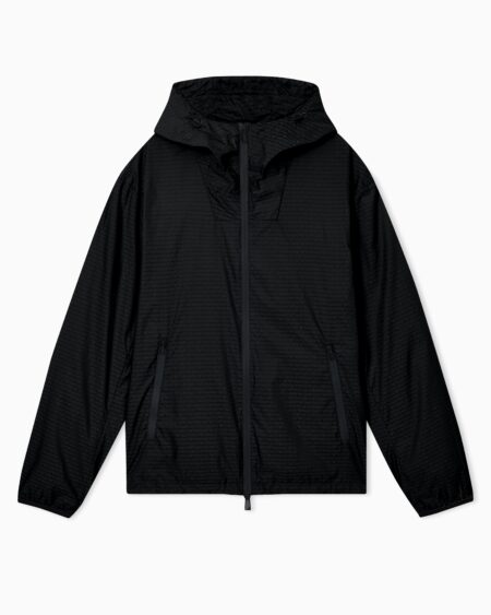Chaqueta Monograma Emporio Armani Negra Hombre