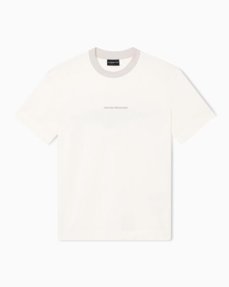 Camiseta Emporio Armani Blanca EA Generation 1981 Hombre