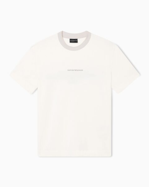 Camiseta Emporio Armani Blanca EA Generation 1981 Hombre