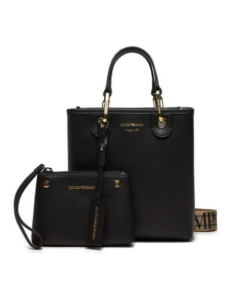 Bolso Emporio Armani Negro con Neceser