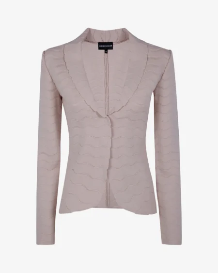 Cárdigan de Punto Gris Emporio Armani
