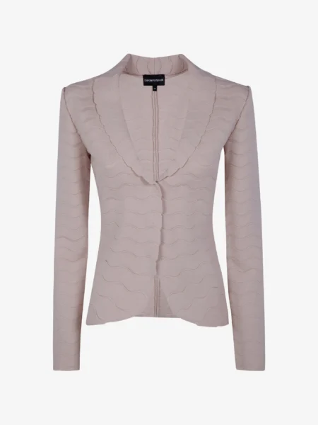 Cárdigan de Punto Gris Emporio Armani