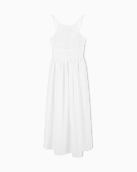 Vestido Midi Blanco Emporio Armani