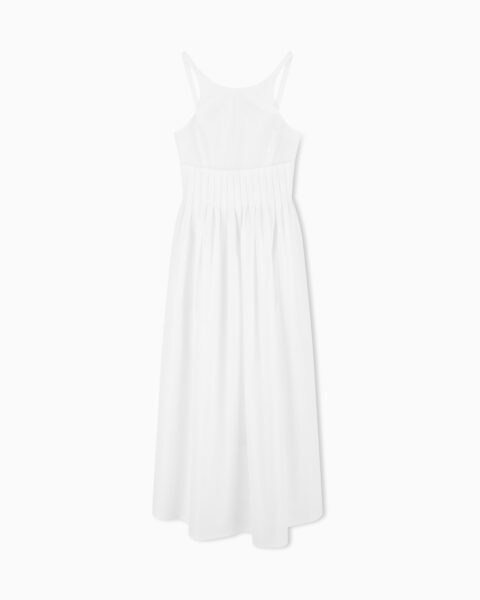 Vestido Midi Blanco Emporio Armani