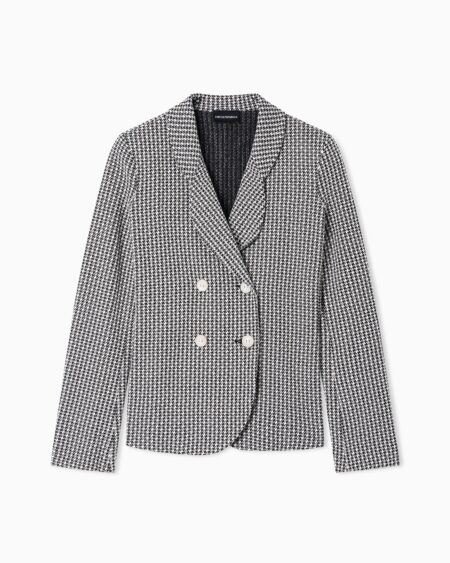 Blazer Cruzado Estampado Emporio Armani