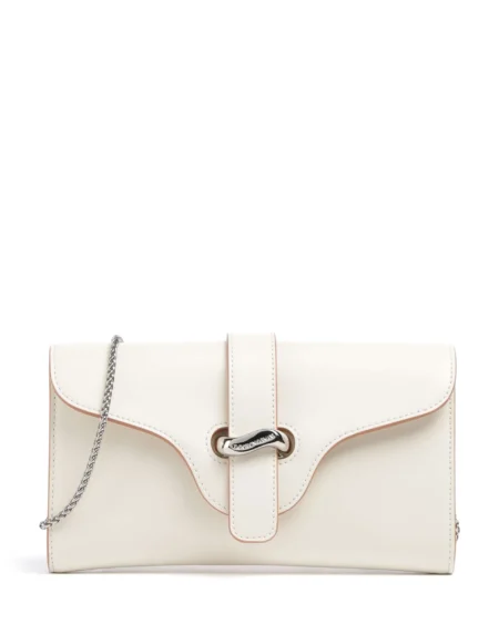 Clutch Emporio Armani Blanco con Cadena