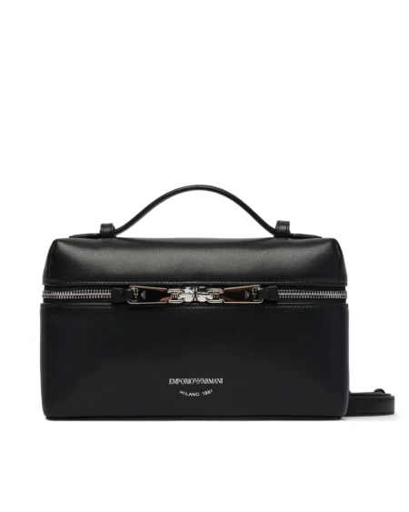 Cartera Emporio Armani Negra con Cierre