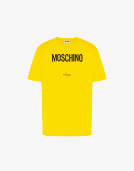 Camiseta Moschino Milano Amarilla