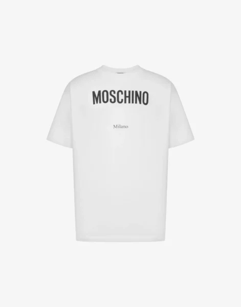 Camiseta Moschino Milano Blanca