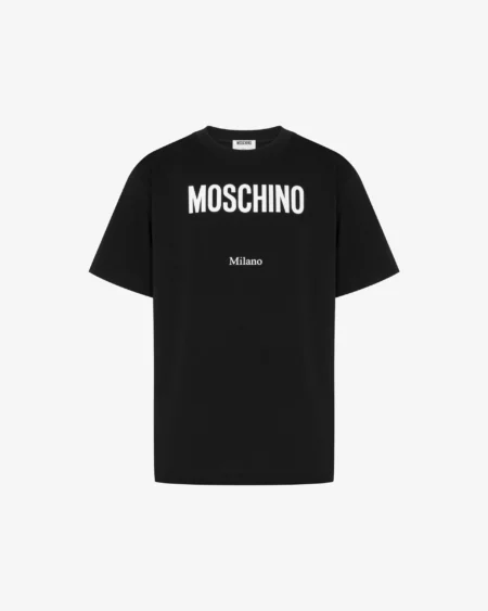 Camiseta Moschino Milano Negra