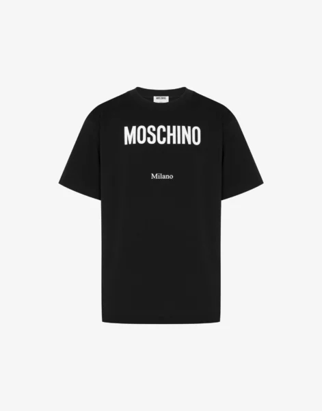 Camiseta Moschino Milano Negra